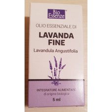 LAVANDA FINE - OLIO ESSENZIALE - 5 ML - BIO ESSENZE